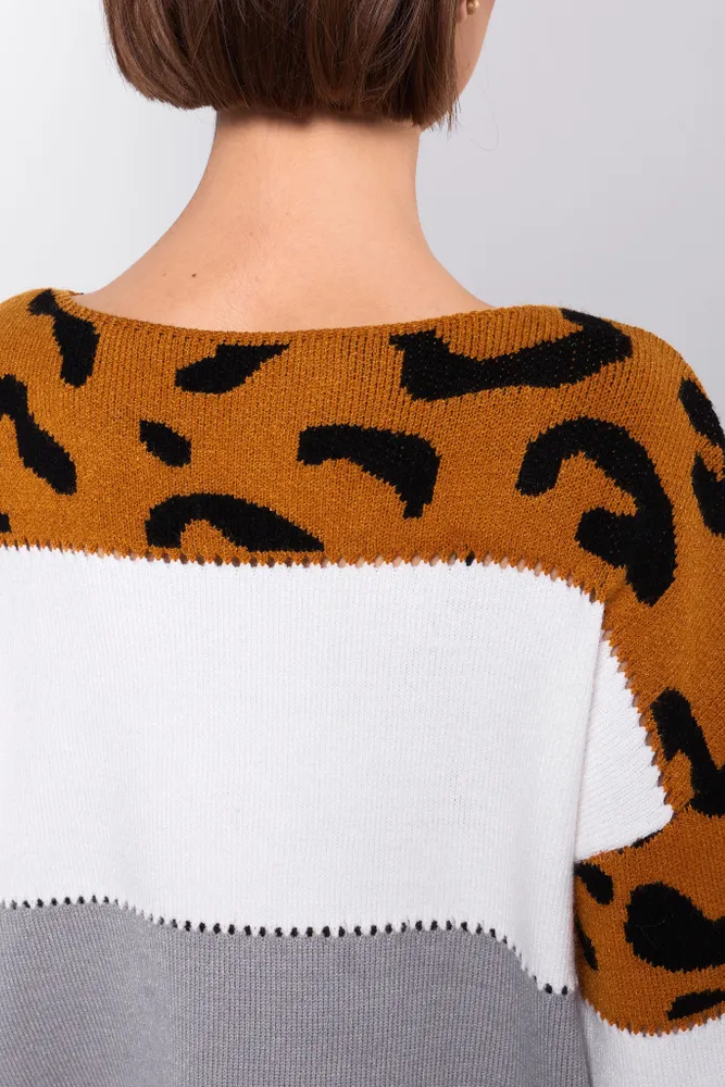 Léopard Chic | Pull Polaire