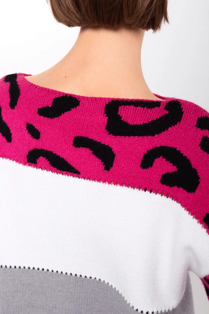 Léopard Chic | Pull Polaire