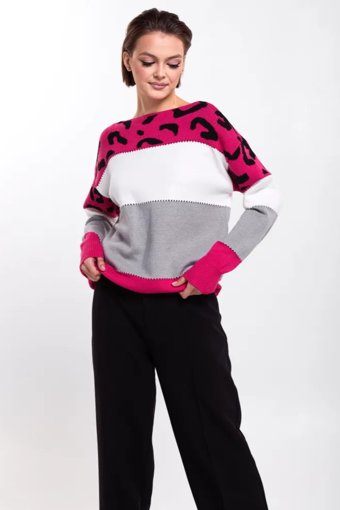 Léopard Chic | Pull Polaire