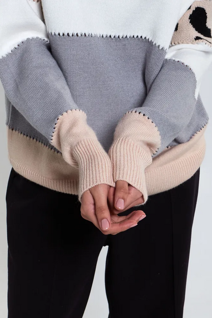 Léopard Chic | Pull Polaire